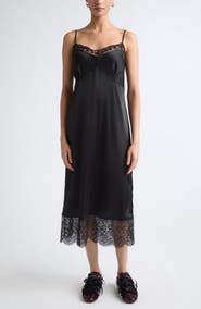 Simone Rocha Lace Trim Slipdress