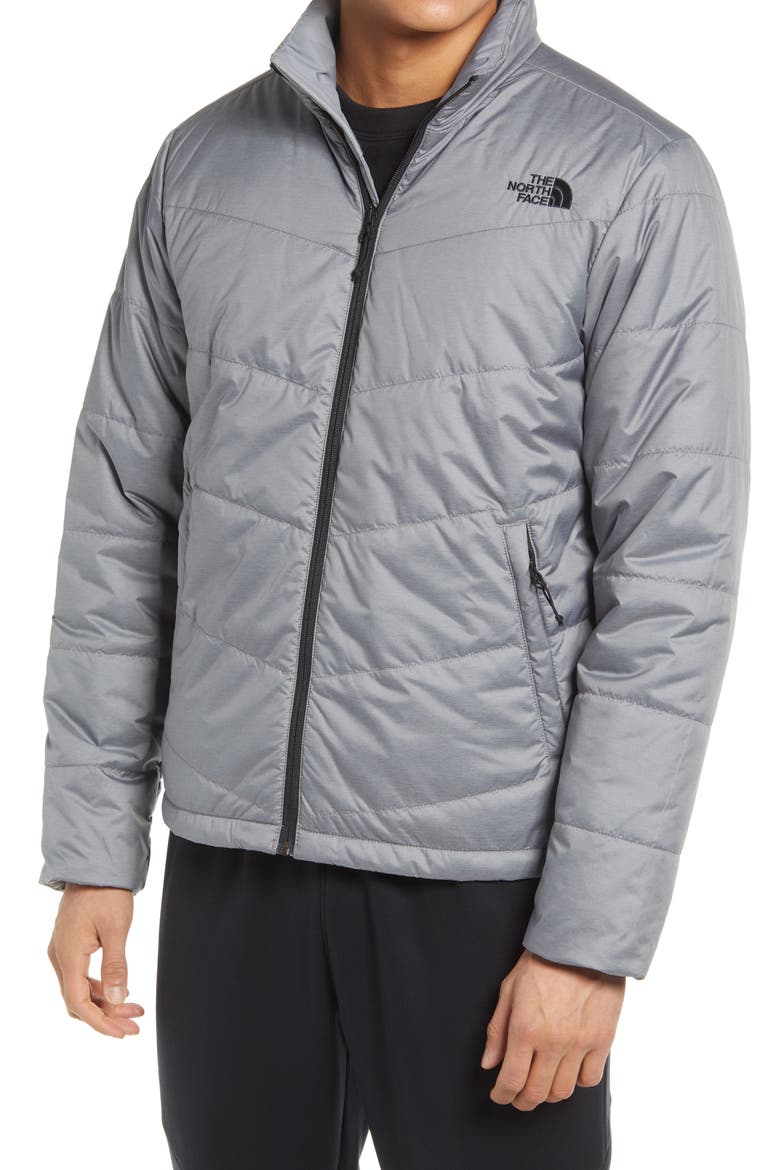 Junction Water Repellent Jacket, Alternate, color, TNF MEDIUM GREY HEATHER