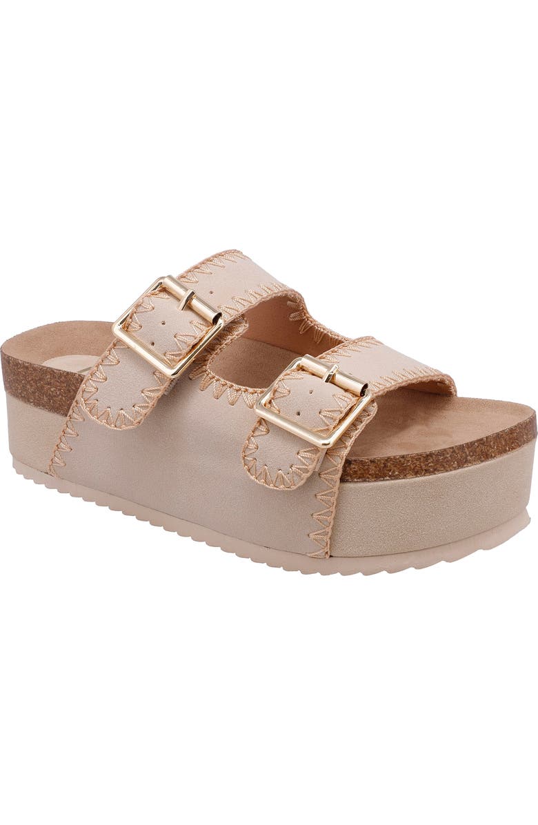 MIA Bowie Platform Slide Sandal, Main, color,