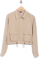 Splendid Breck Crepe Shirt Jacket