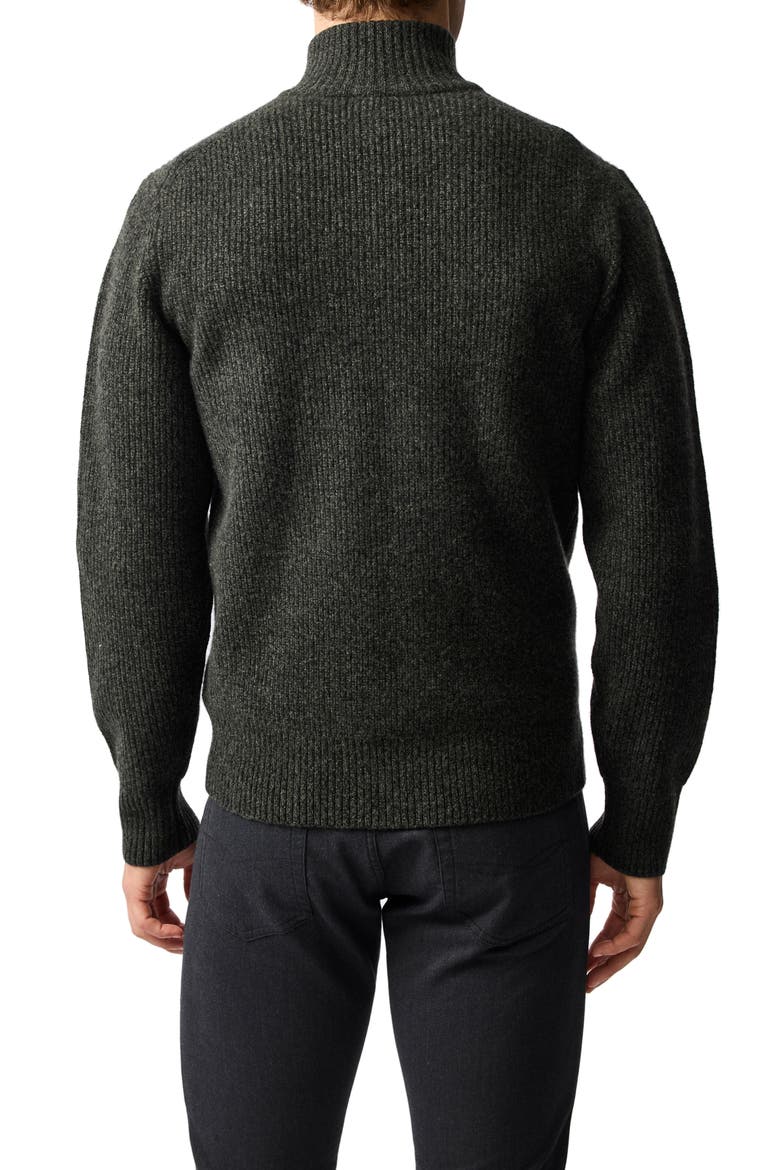 Robbies Road Quarter Zip Sweater, Alternate, color, JUNGLE