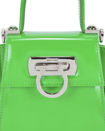 FERRAGAMO Gancio Leather Crossbody Bag | Nordstromrack