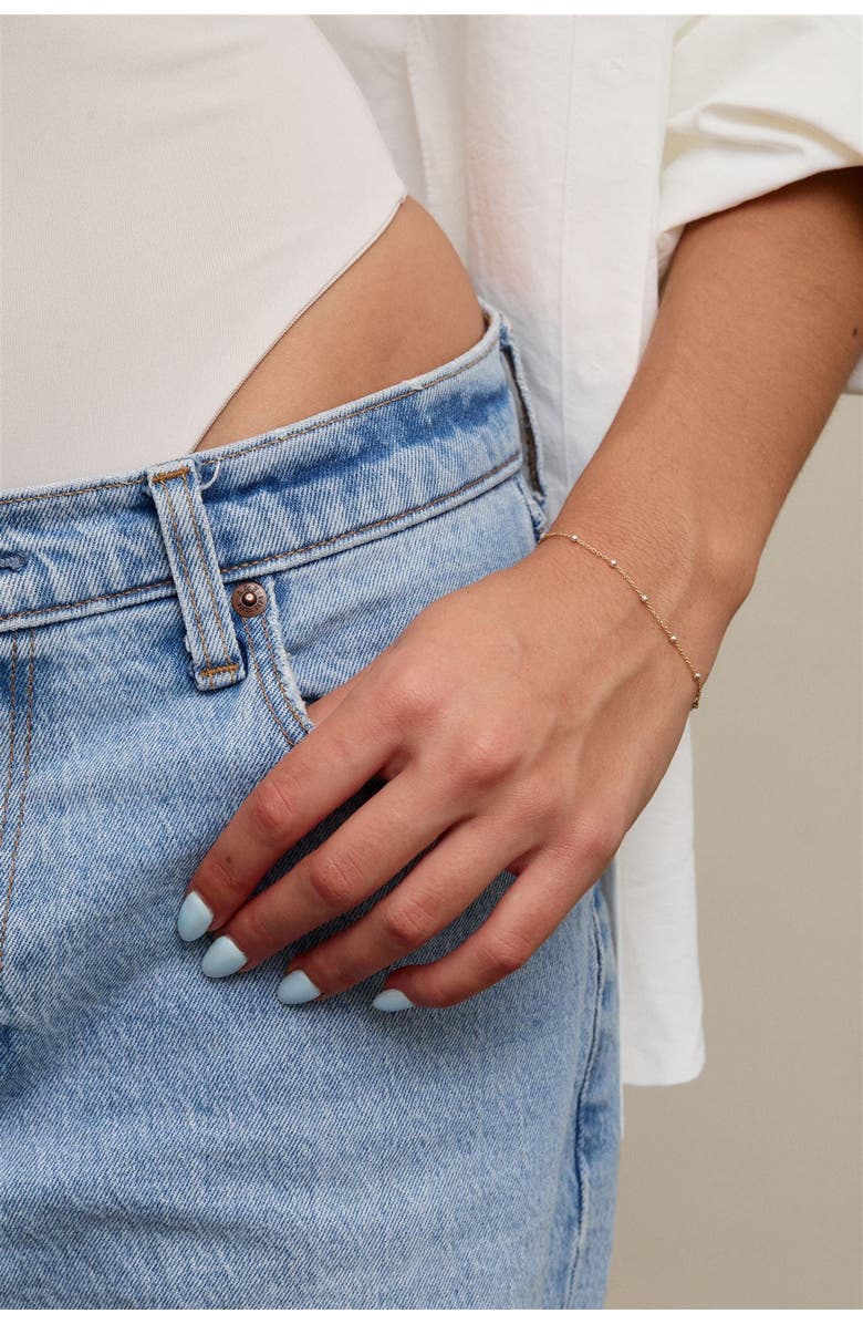 Set & Stones Austen Bracelet, Alternate, color, Gold