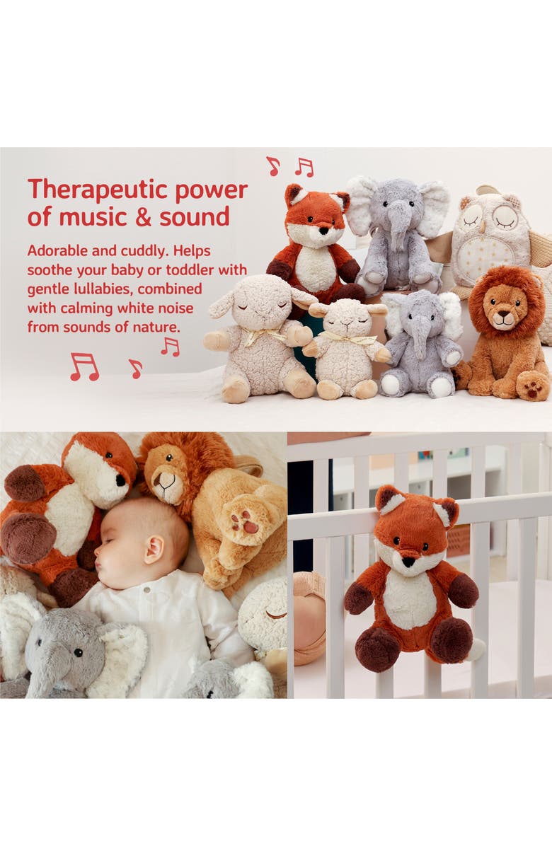 Cloud B Frankie the Fox Plush Musical & White Noise Sound Machine, Alternate, color,