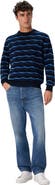 Missoni Crew Neck Sweater With Wave Pattern
