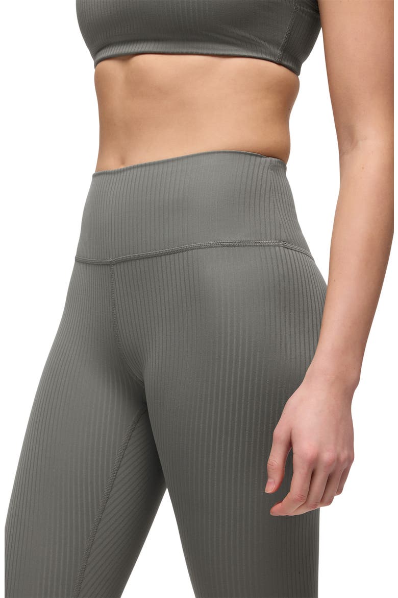 Luxara Rib Leggings, Alternate, color, THYME