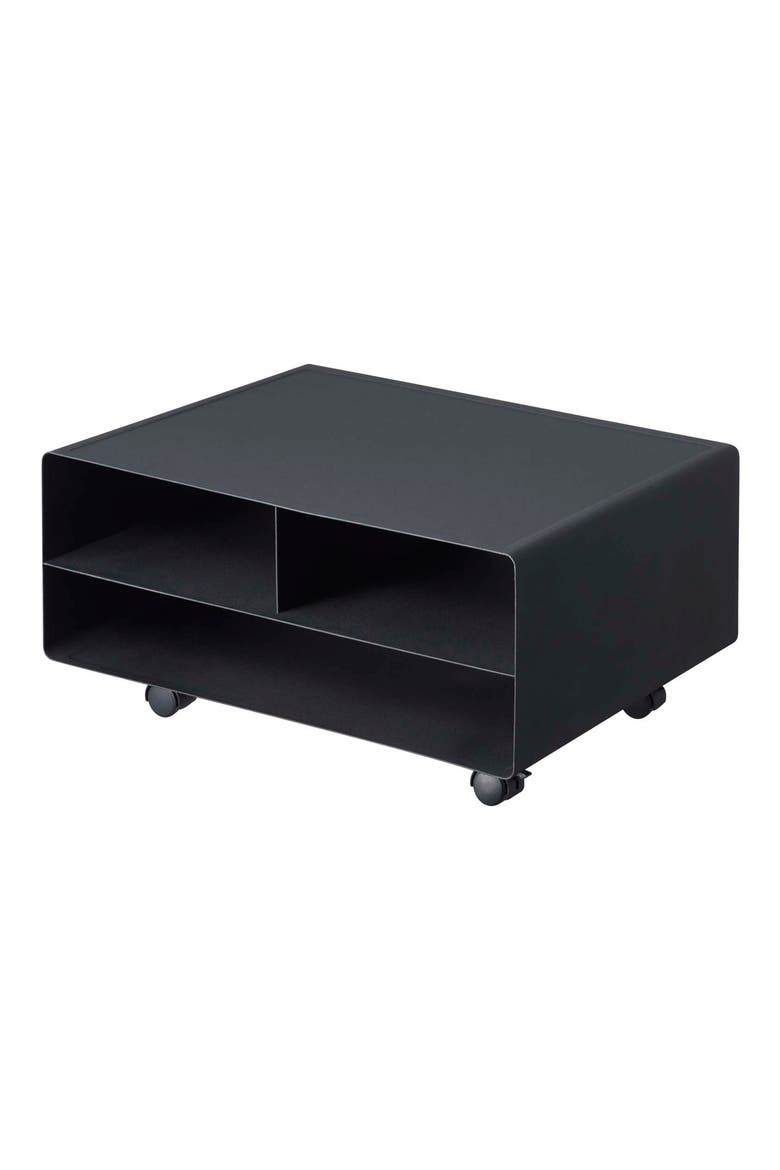 Tower Desktop Printer Stand, Main, color, BLACK
