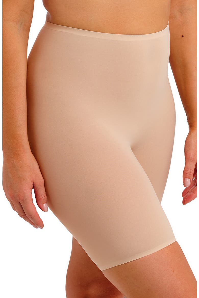 Smoothease Invisible Comfort Biker Shorts, Alternate, color, NATURAL BEIGE