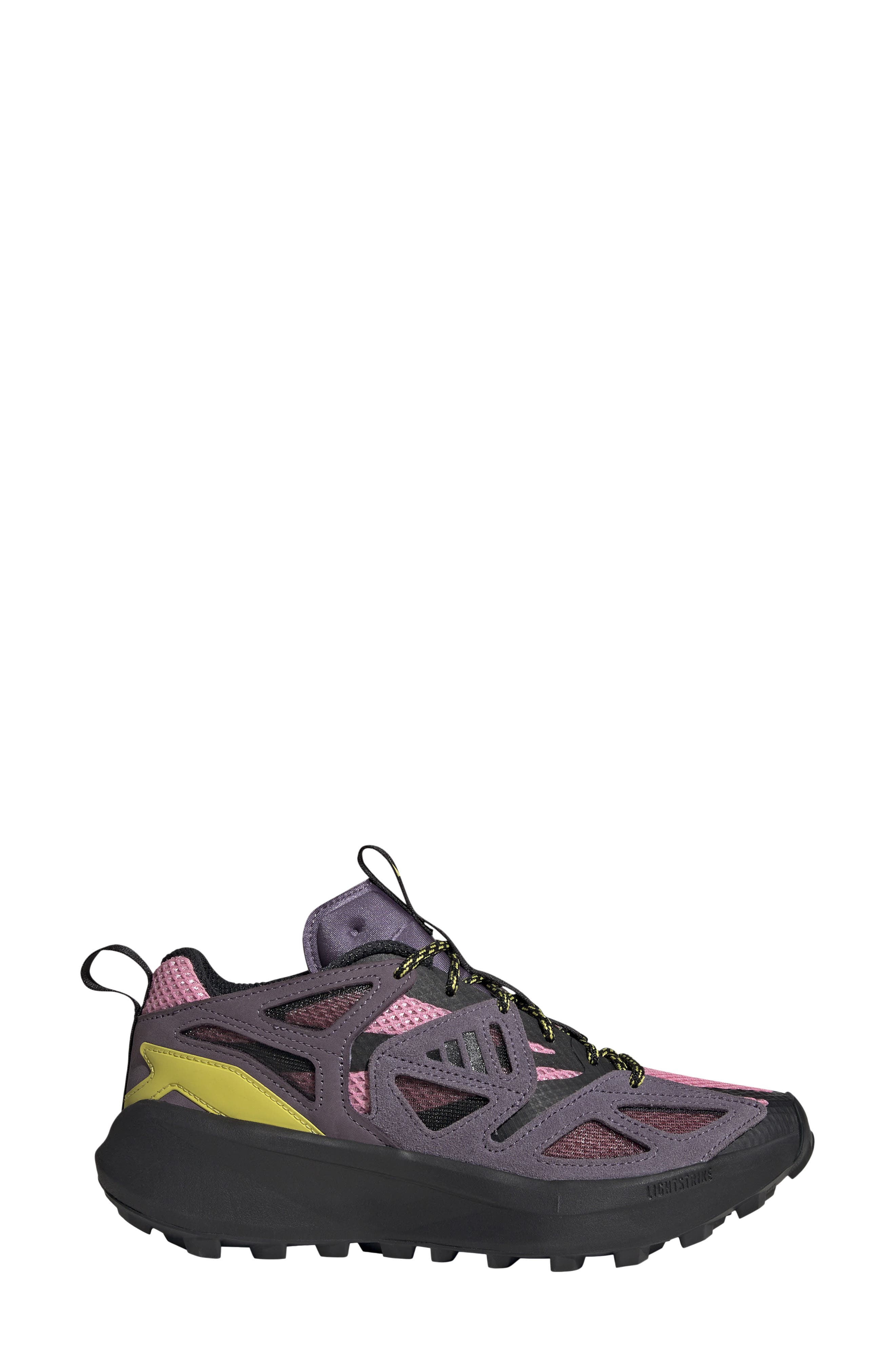 adidas Kantai Trail Hiking Sneaker, Alternate, color, Bliss Pink/ Black/ Pure Sulfur