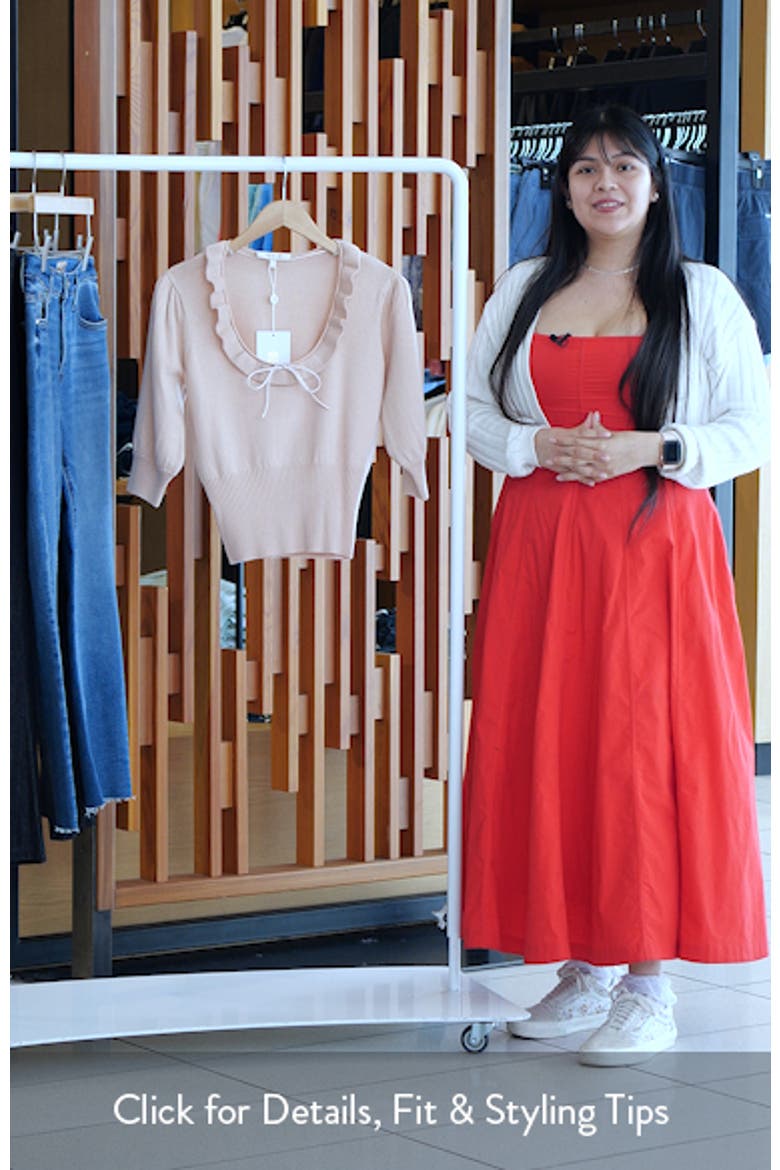 Paulina Puff Sleeve Sweater video
