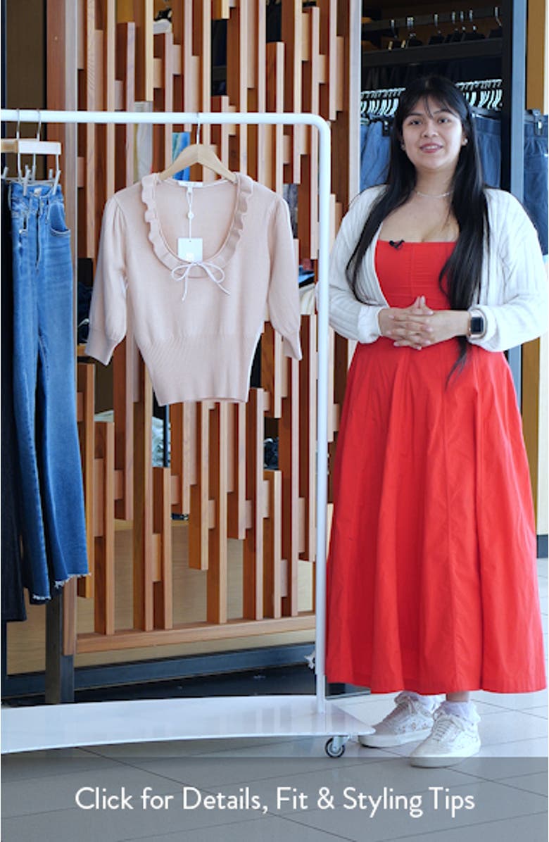 Paulina Puff Sleeve Sweater, sales video thumbnail