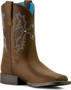 Ariat Kids' Tombstone Wide Square Toe Western Boot