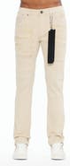 Cult of Individuality Rocker Distressed Slim Straight Leg Jeans