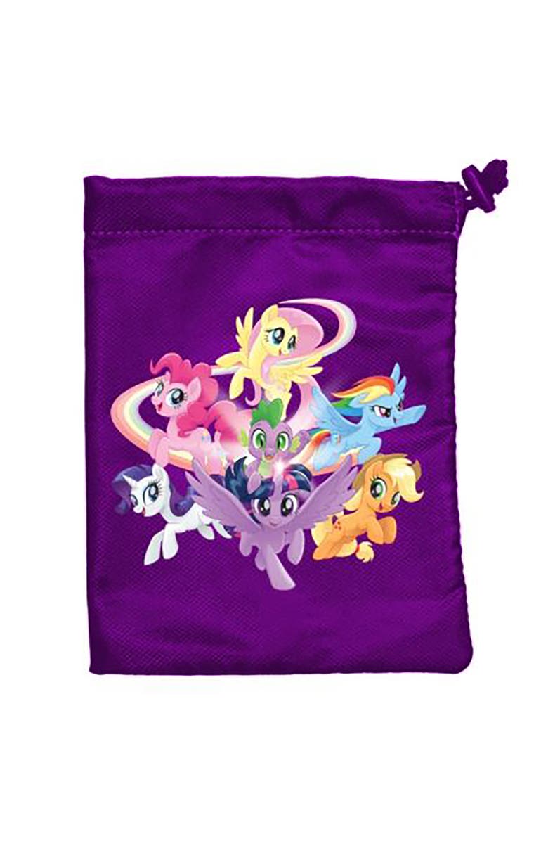 Renegade Games My Little Pony Roleplaying Game Dice Bag Rpg Accessory, Main, color, Multicolored