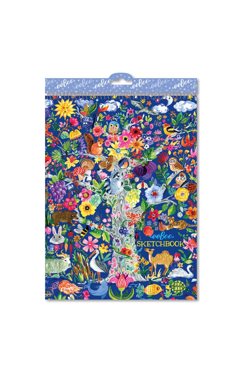 eeBoo Tree of Life 60 Page Sketchbook, Alternate, color, 