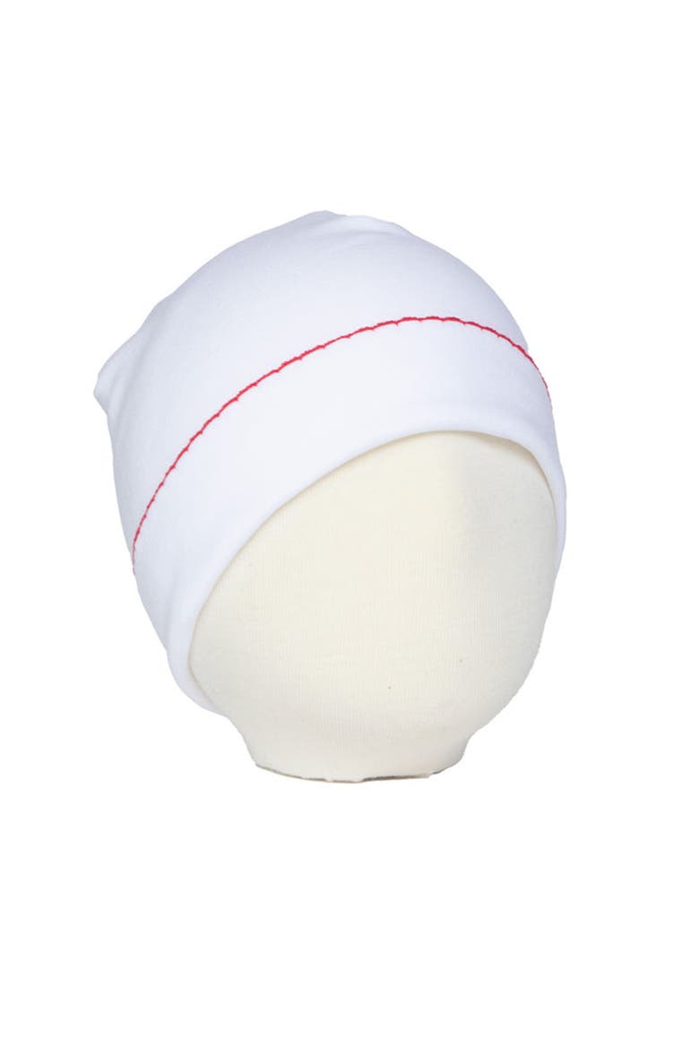 Hat, Alternate, color, White/Red