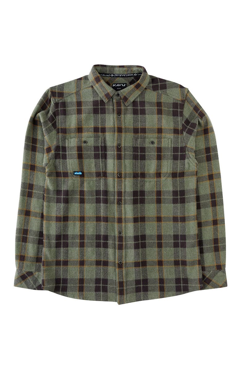 KAVU Big Joe Shirt - Men's, Main, color, Green Ravine