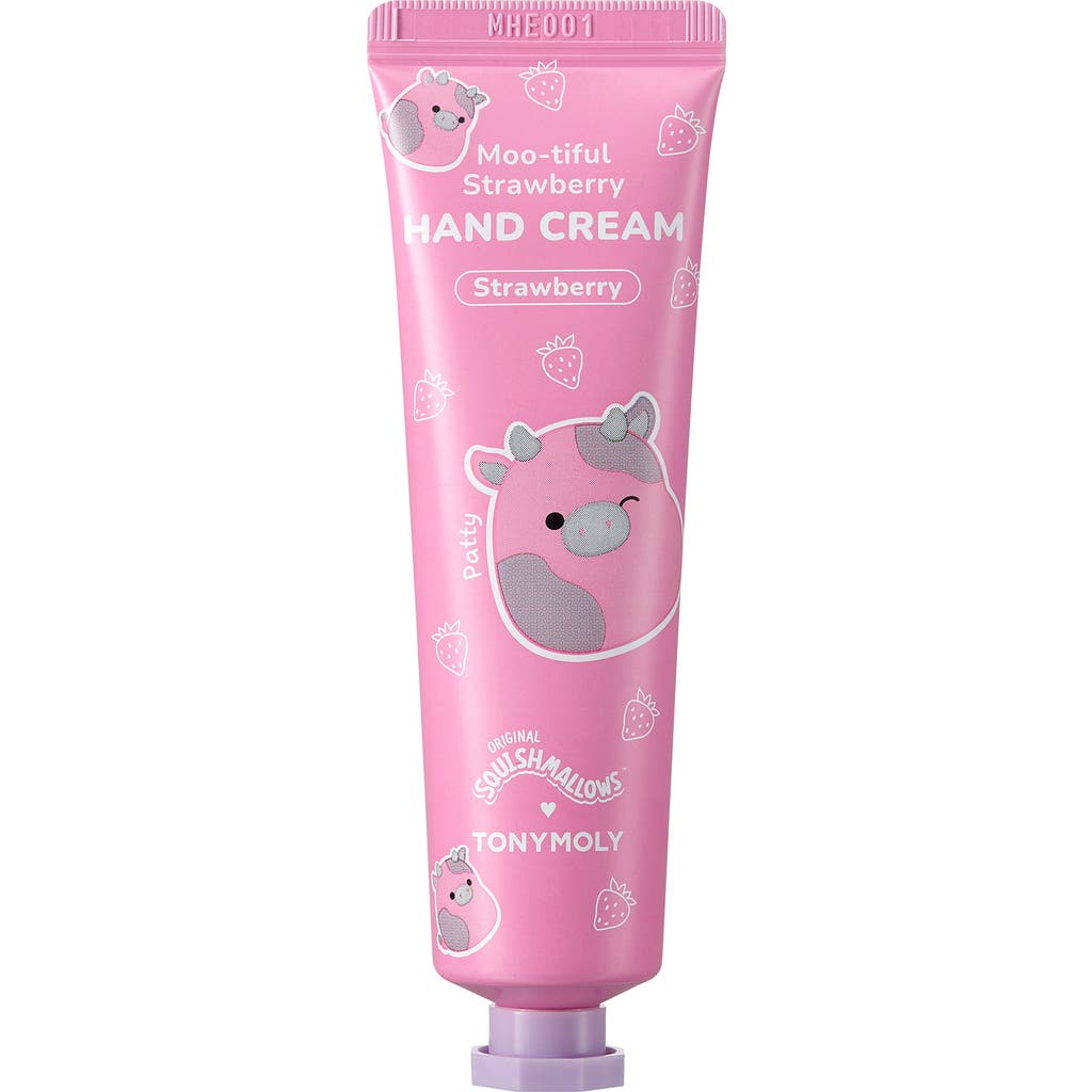 Tonymoly X Squishmallows Moo-tiful Strawberry Patty Hand Cream In Transparent