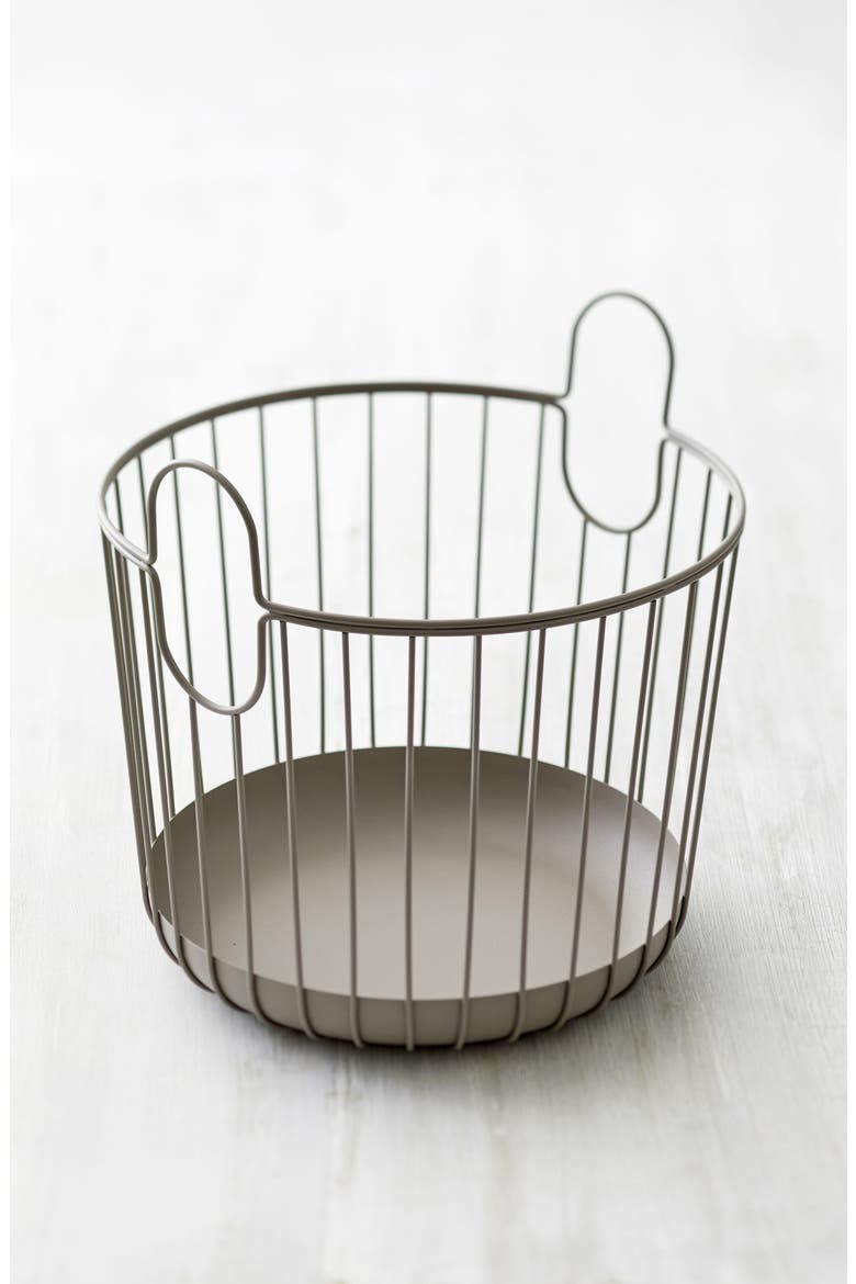 Inu Large Wire Basket, Alternate, color, TAUPE