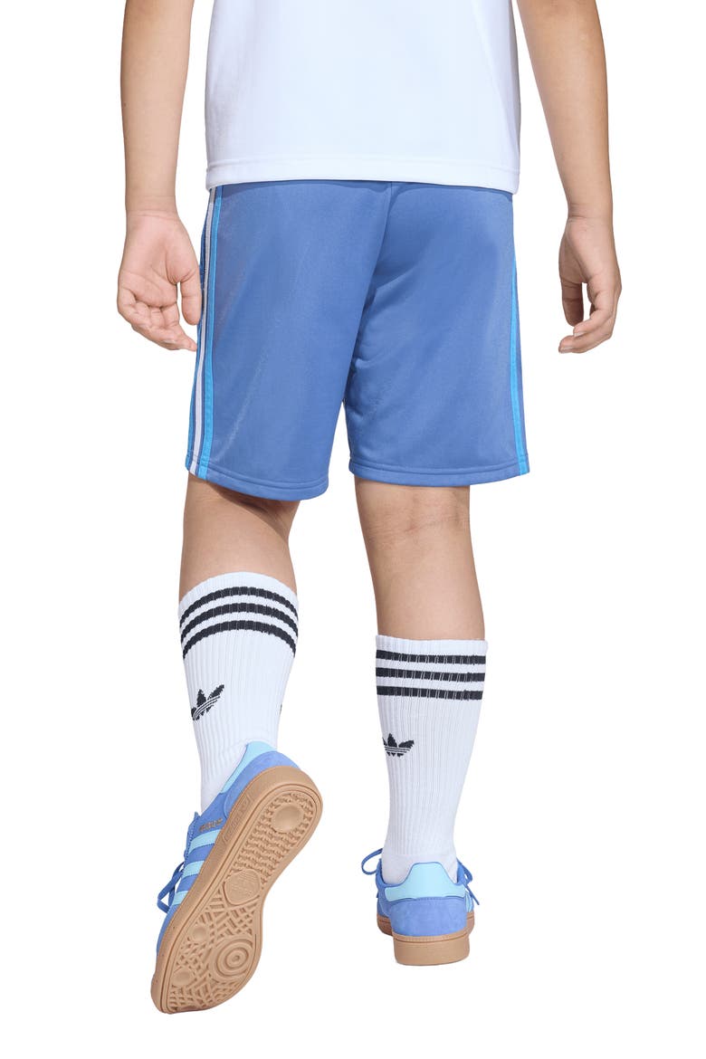 Kids' Firebird Track Shorts, Alternate, color, CREW BLUE/ LIGHT FOOTBALL GOLD