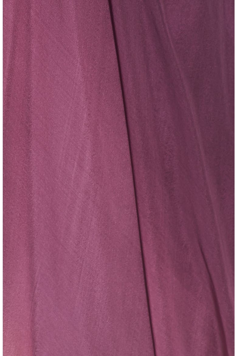 Ombré Chiffon Gown, Alternate, color, PURPLE / ORANGE