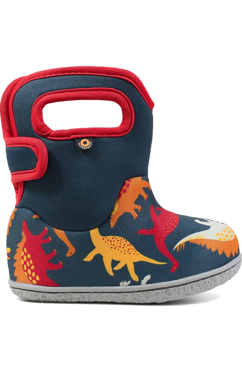 Bogs Baby Bogs Dino Insulated Waterproof Boot, Alternate, color,