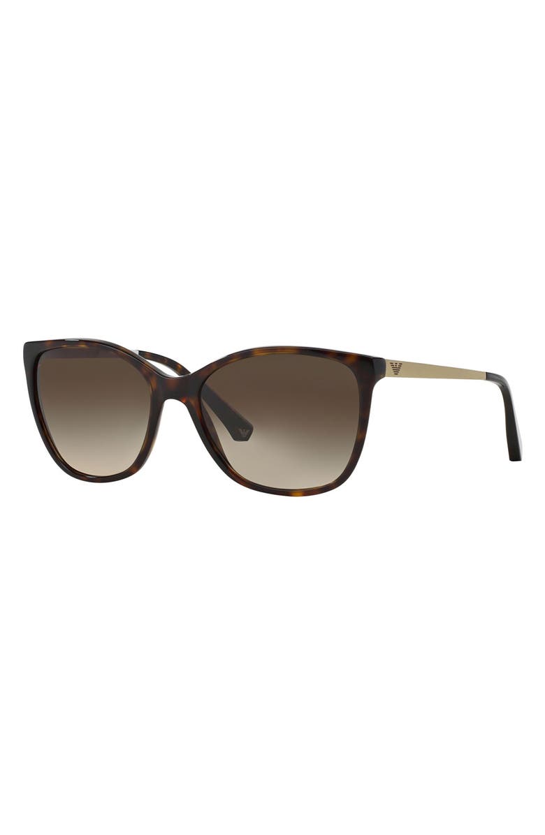 Emporio Armani 55mm Sunglasses, Alternate, color, 