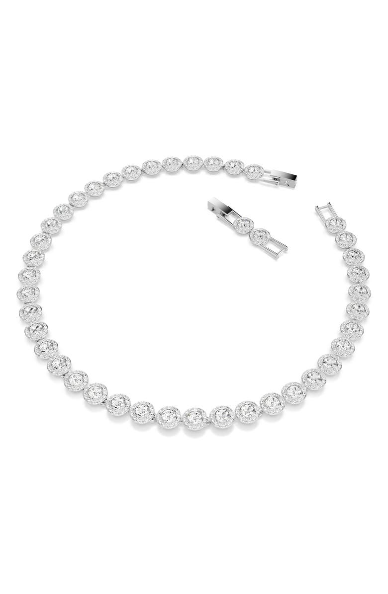 Swarovski Una All Around Crystal Necklace, Alternate, color,