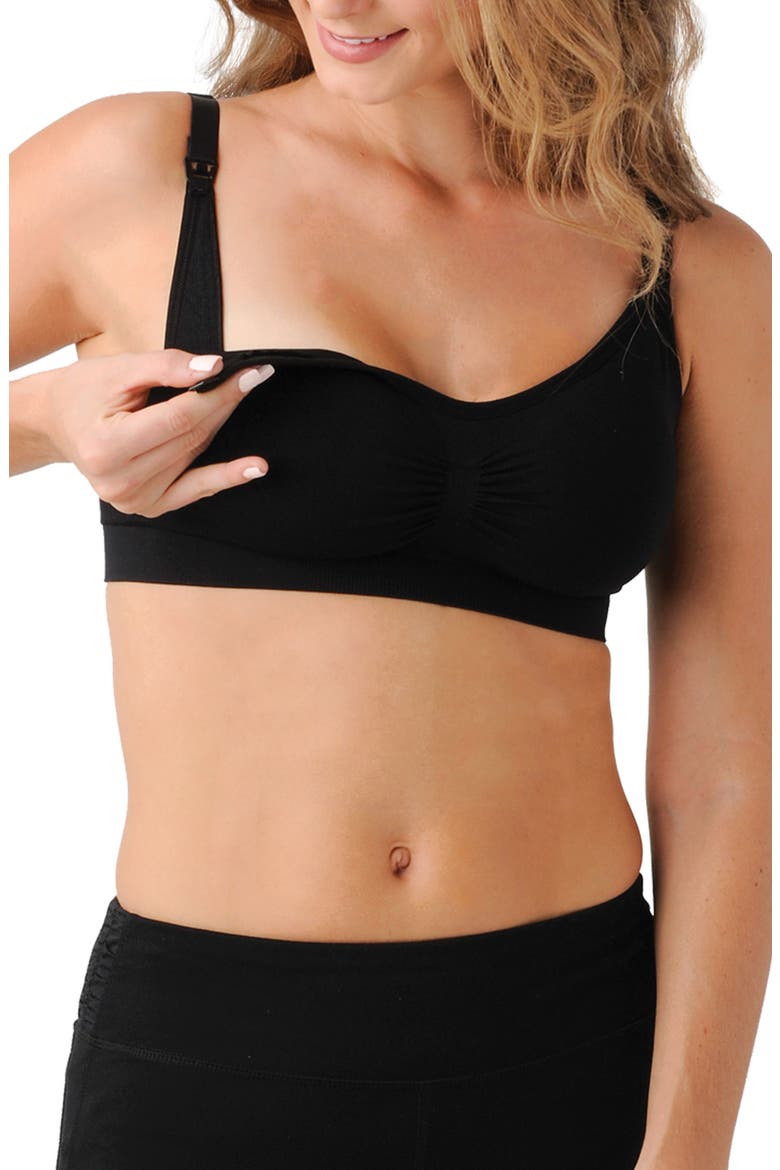 Bandita Nursing Bra, Alternate, color, BLACK