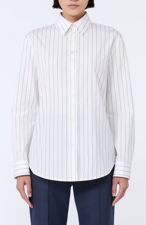 Effige Cotton Button-Up Shirt