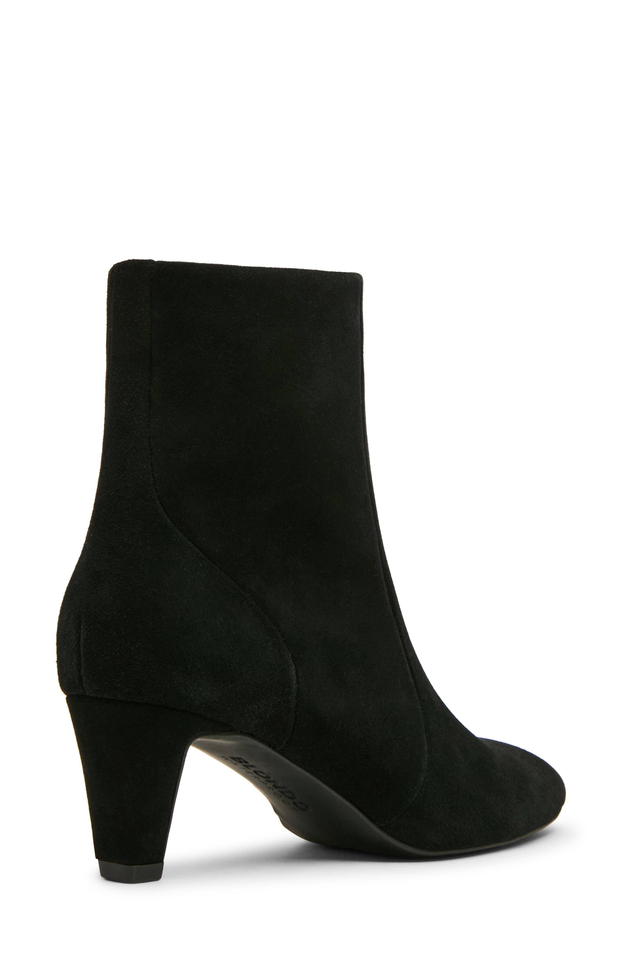 Nicolette Waterproof Bootie, Alternate, color, BLACK SUEDE