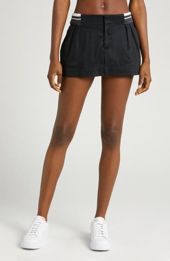 Nike Sportswear Low Rise Canvas Miniskirt | Nordstrom Nike Sportswear Low Rise Canvas Miniskirt | Nordstrom