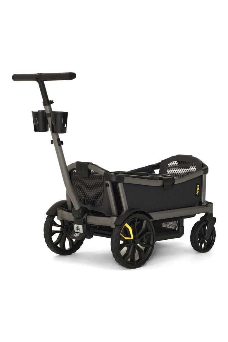 Cruiser City 2-Seater Stroller Wagon, Alternate, color, HEATHER GREY
