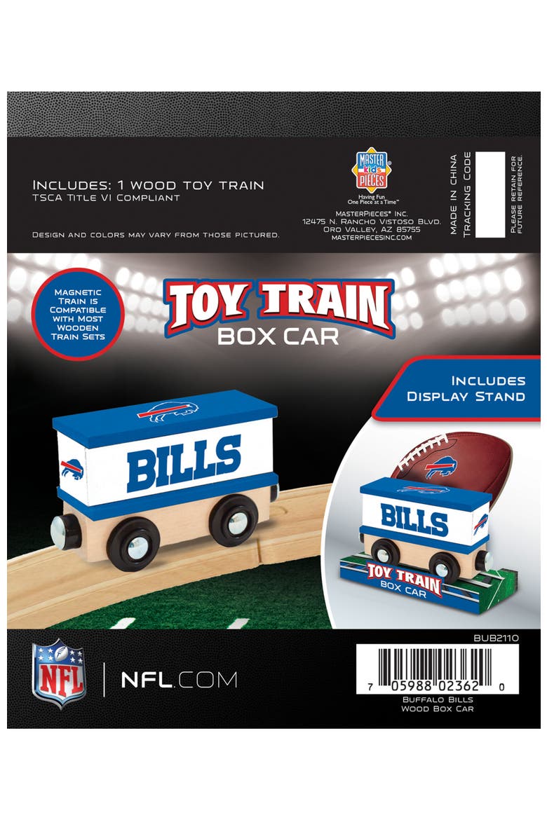 Buffalo Bills Toy Train Box Car, Alternate, color, Multicolor