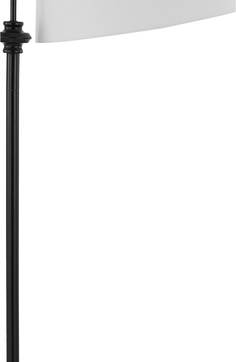 JONATHAN Y Jason 68.5" Metal Traditional Swing Arm LED Floor Lamp, Oil Rubbed Bronze, Alternate, color, Oil Rubbed Bronze