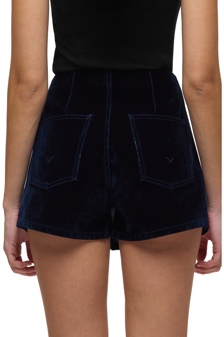Mini Wrap Skort, Alternate, color, INDIGO FLOCKING