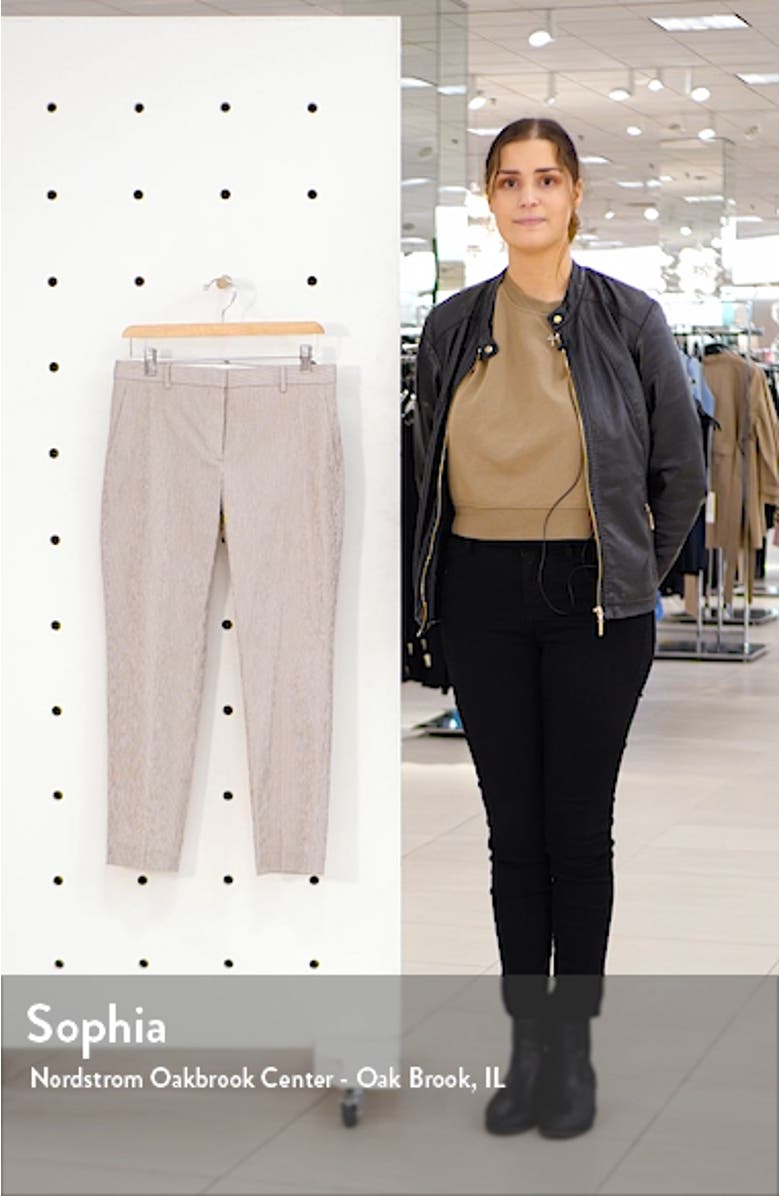 Treeca Seersucker Ankle Pants, sales video thumbnail