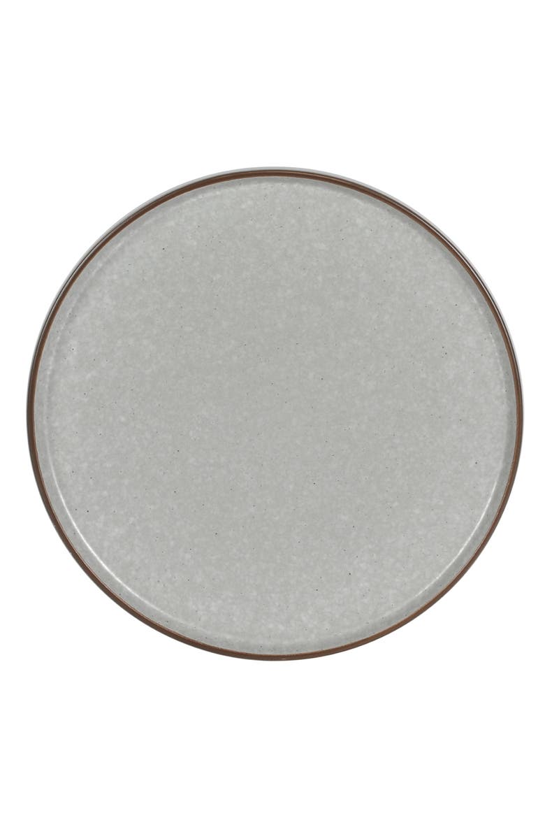 Gelston Stoneware Matte Reactive Glaze Plates and Bowl Dinnerware Set, Alternate, color, Grey