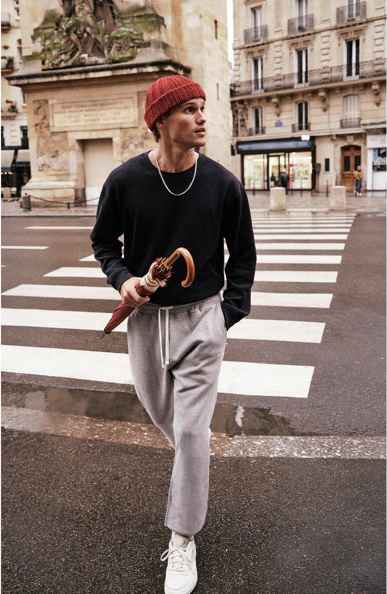 Industrie Australia The Del Sur Marle Sweatpant, Alternate, color, Mid Grey Marle