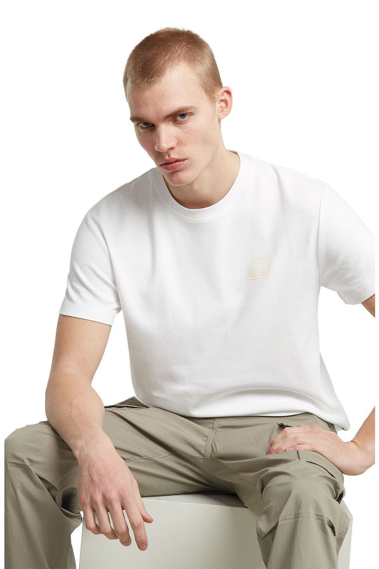 Chest Logo Graphic T-Shirt, Alternate, color, WHITE