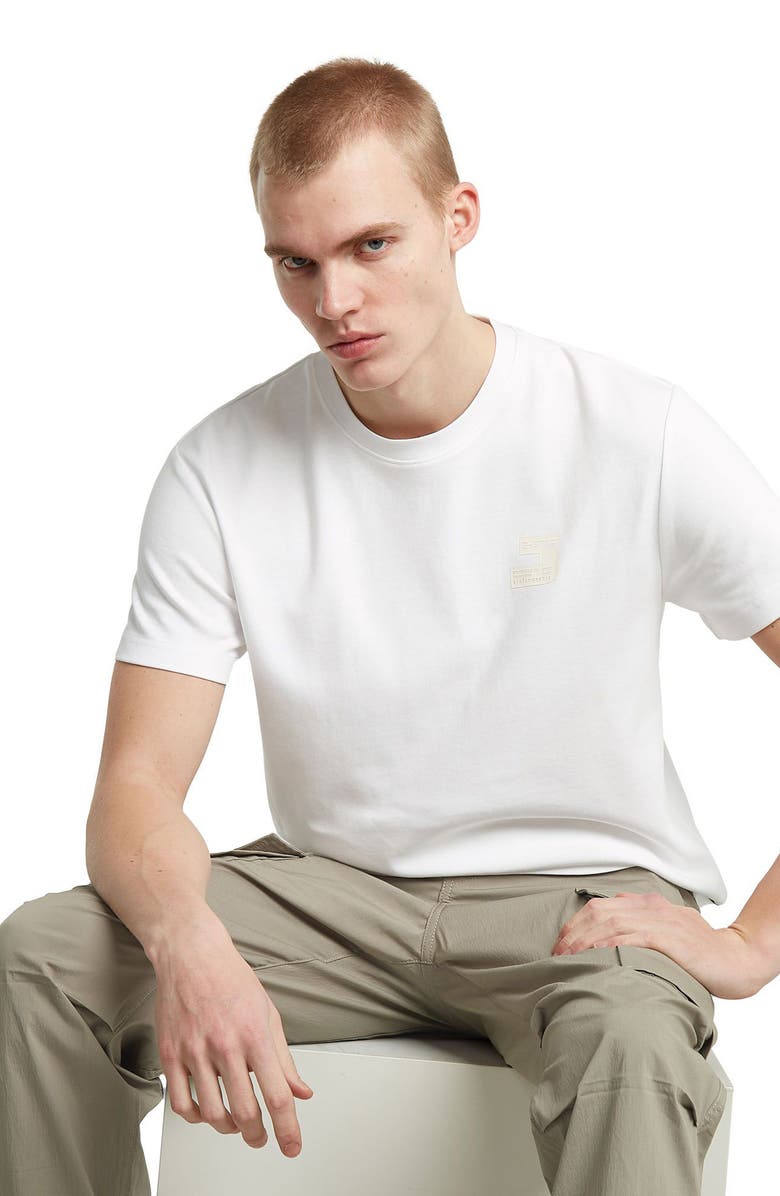 G-STAR Chest Logo Graphic T-Shirt, Alternate, color, White