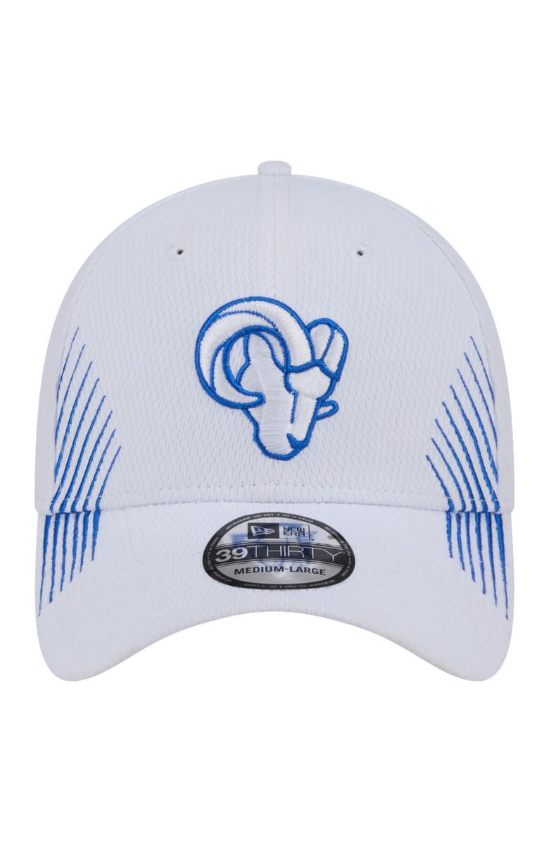 New Era Men's New Era White Los Angeles Rams Active 39THIRTY Flex Hat, Alternate, color, 