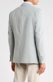 Calvin Klein Single Breasted Notch Lapel Sport Coat