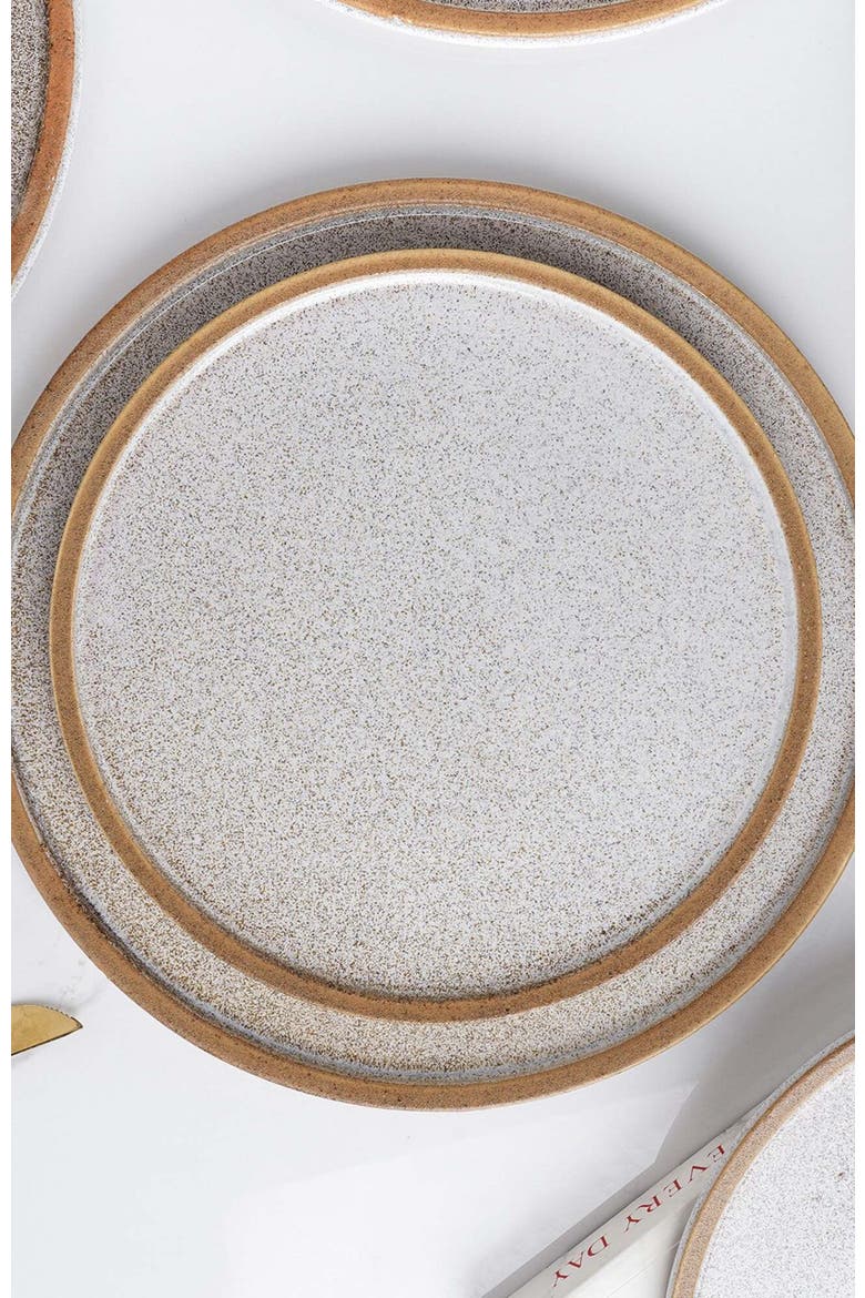 Vince Stoneware 4-Piece Salad Plate Set, Alternate, color, Brown