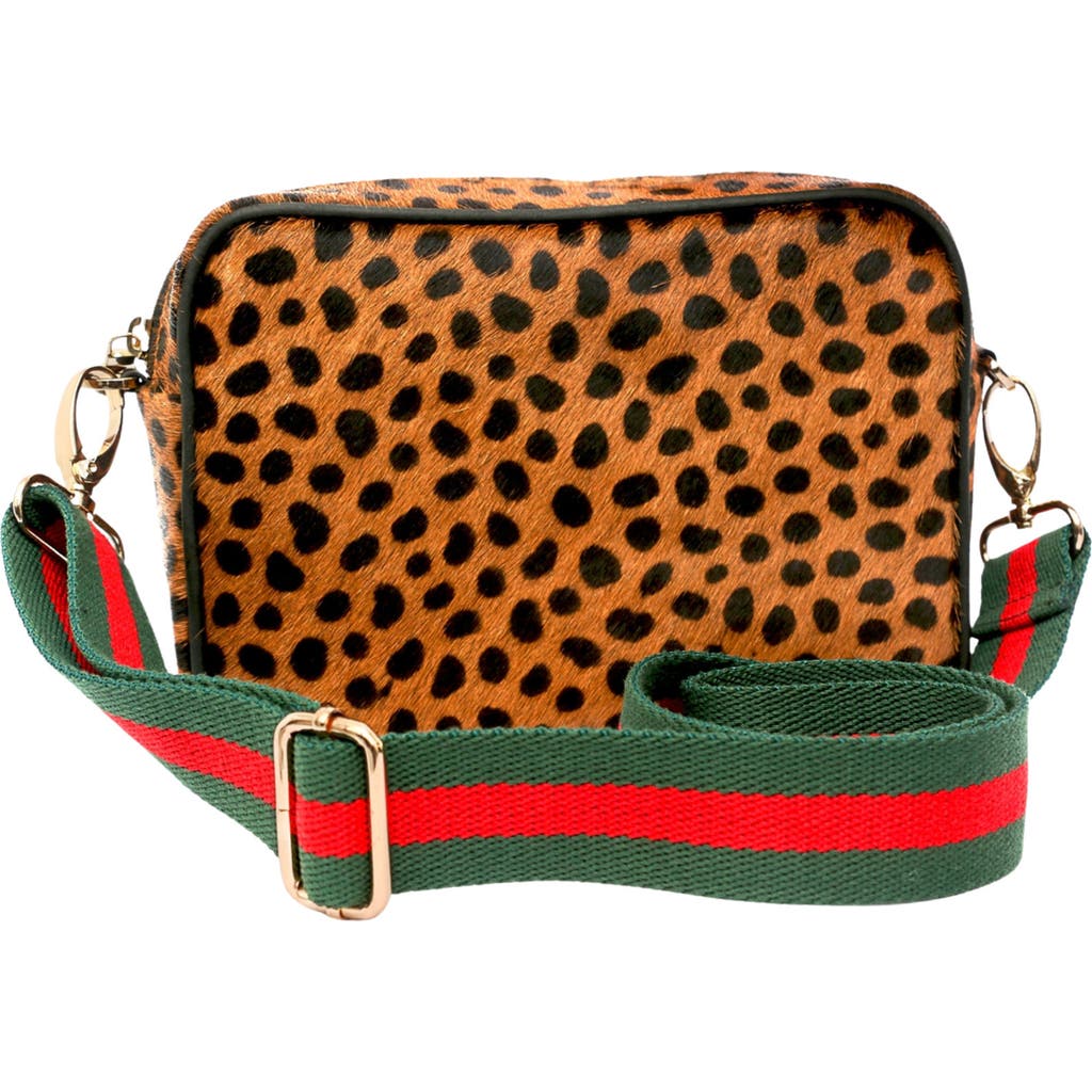 The Artisan & Company Leopard Leather Camera Bag in Leopard Print  product