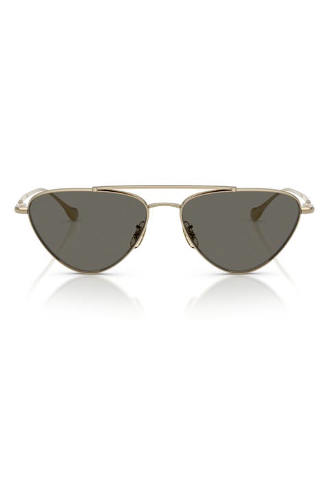 56mm Jil Sander Edition 1 Cat Eye Sunglasses