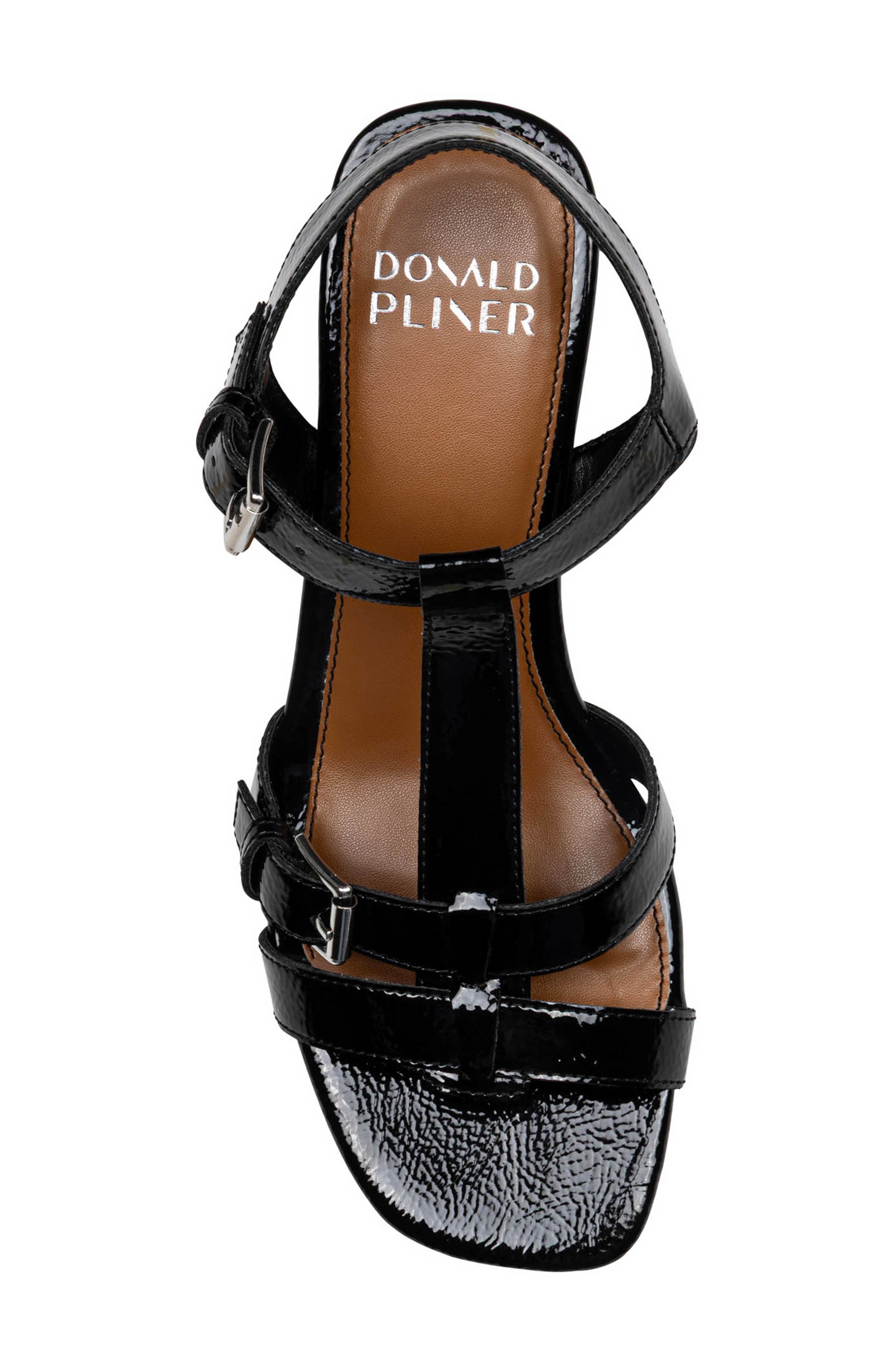Donald Pliner Crisscross Slide Sandal, Alternate, color, Black