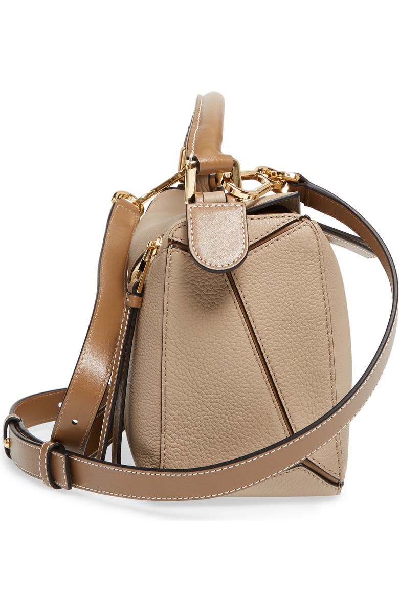 Loewe Small Puzzle Leather Bag, Alternate, color,