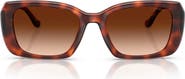 COACH 54mm Square Sunglasses