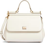 Dolce&Gabbana Sicily Leather Top Handle Bag